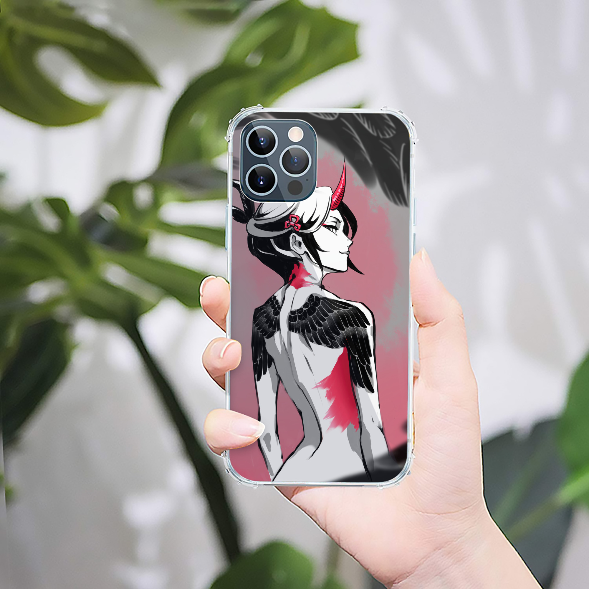 （画像用） ブリーチ BLEACH 【iPhone 12シリーズ対応】透明スマホケース（クリアソフトケース）